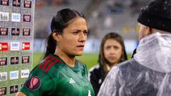 Rebeca Bernal of Mexico during the Semifinals match between Brazil and Mexico (Mexican National Team) as part of the Concacaf Womens Gold Cup 2024, at Snapdragon Stadium on March 06, 2024 in San Diego, California, United States.