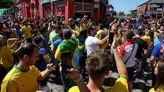 Brazil 2-0 Croatia: friendly - in pictures