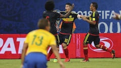 Cinco fórmulas de Colombia para marcarle gol a Brasil