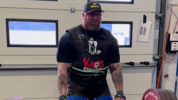 Hafthor Björnsson, La Montaña en ‘Juego de Tronos’, rompe su propio récord en peso muerto con 510 kilos: “Qué fácil me pareció”