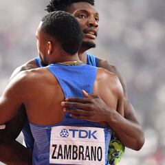 La plata en Doha y cinco logros de la carrera de Zambrano
