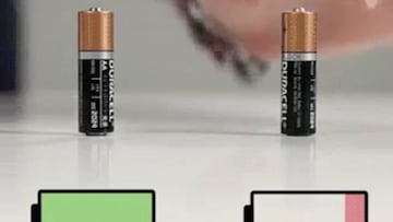 El método definitivo para saber si las pilas están cargadas. Imágen: YouTube