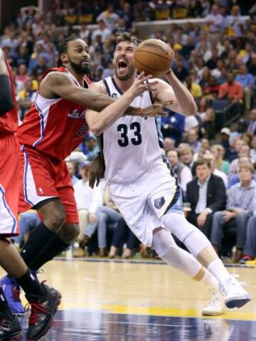 Gran actuación de Marc Gasol ante los Clippers.