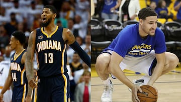 Los Warriors rechazaron a Paul George por Klay Thompson