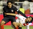 Falcao deja al Atlético a seis puntos de la Champions