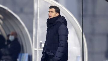 Javi Gracia, entrenador del Valencia. 