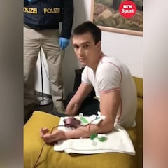 Skier caught on video mid-blood transfusion in police doping raid