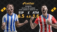 RCD Espanyol vs. Atlético de Madrid: horario, dónde ver, pronósticos y clasificación