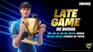 Arte oficial de la Copa Late Game de Bugha