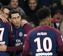 Estos fueron los goles de la paliza de PSG al Estraburgo
