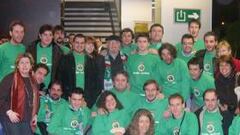 La Peña del Racing en Madrid: "Es un día para la historia"