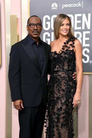 Eddie Murphy y Paige Butcher. El actor será galardonado con el premio Cecil B. DeMille.