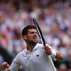 Djokovic caza a Federer en su partido 400 de Grand Slam
