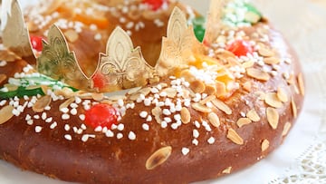 "Roscon de reyes" , Spanish typical dessert of Epiphany