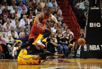 Dwyane Wade en el Indiana Pacers - Miami Heat.