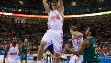 <b>CASI FUERA.</b> Los rusos han agotado prácticamente todas las posibilidades de estar en cuartos de final frente a Australia.