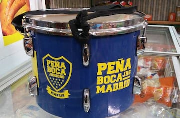 30/11/18 HINCHAS SEGUIDORES PEÑA DE BOCA JUNIORS EN MADRID