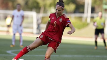 Verónica Boquete, jugadora de la Selección española de fútbol