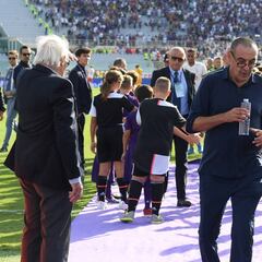 Moggi critica a Sarri: "Tiene la costumbre de buscar excusas siempre"