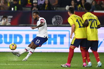 La Selección Colombia enfrentó a Estados Unidos en partido amistoso en el Dignity Health Sports Park.