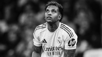 Publicación de Rodrygo en Instagram tras conocerse su rotura de cruzado.
