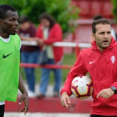 Baraja ve un "amplio margen de mejora" en el Sporting