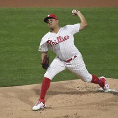Ranger Suárez es el sexto pitcher venezolano en ganar un juego en Serie Mundial