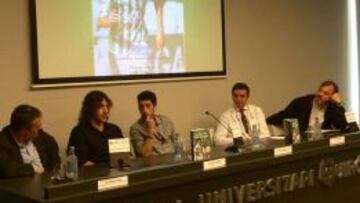 Puyol, en la presentación del libro "La luz de Miki Roqué"