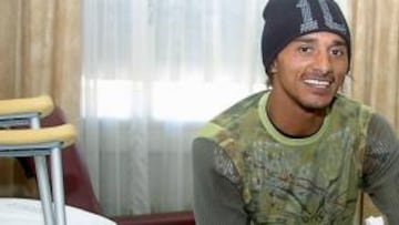 Darío Silva vuelve a jugar al fútbol tras la amputación de su pierna