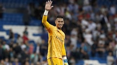 Zidane subs Courtois for Areola at half-time against Brugge