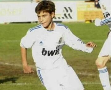 Julián Álvarez during his Real Madrid trial.