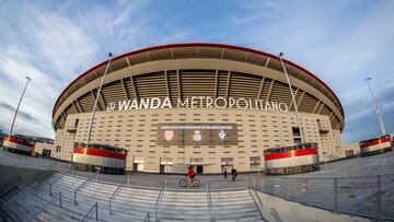 Vista panorámica del Wanda Metropolitano. El Atlético 22-23 no tendrá grandes fichajes ni tampoco grandes salidas.