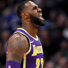LeBron flojea por una noche y los Lakers caen en la difícil Denver