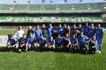 Las leyendas del Madrid se imponen ante las del Betis