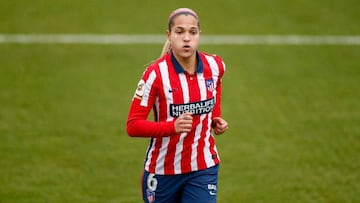 Deyna Castellanos, del Atl&eacute;tico. 