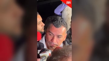 “No sé cómo se manejan estas cosas, pero por mí el partido tenía que haber sido suspendido antes de jugar”