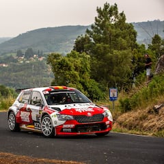 Efrén Llarena se lleva su segundo triunfo en el Rally de Ourense