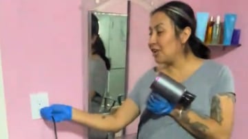 Su cuñado le hace de electricista y termina encendiendo la luz con un secador: “Le dije que era un apagador”