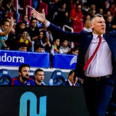 Jasikevicius, sobre Thompkins y Heurtel: "Eso es cosa de ellos"