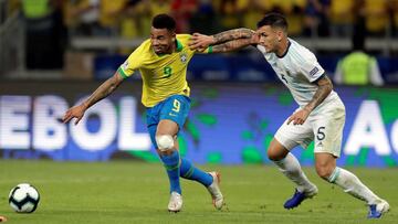 Gabriel Jesús, figura en la semifinal de Copa América ante Argentina