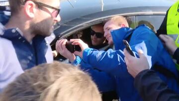 Keylor Navas desata la locura a su salida de Valdebebas