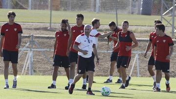 El Sevilla de Jorge Sampaoli prepara con mimo la Supercopa