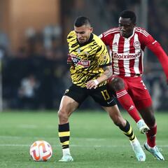 Orbelín Pineda se mete a la final de la Copa de Grecia