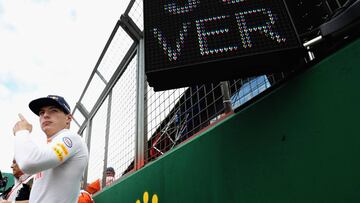 Max Verstappen durante el Gran Premio de Gran Bretaña 2017.