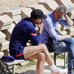 Simeone refuerza la lista con cinco jugadores del Atlético B