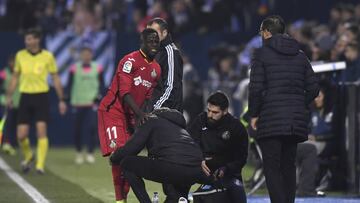 Lesión de Amath Ndiaye