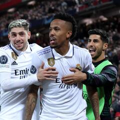 Militao, la cabeza del Madrid