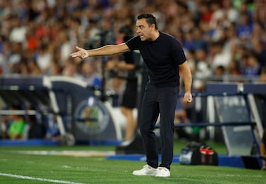 Xavi post-game press conference: “Gavi’s handball is invented, this is a shambles”