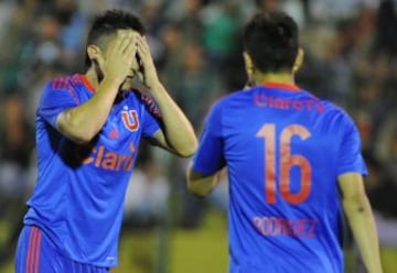 El negro debut de la U por la Libertadores