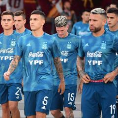 La alineación confirmada de Argentina contra México